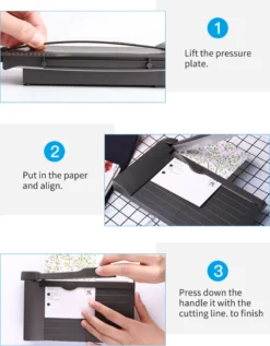 KW-triO Mini Papierschneidemaschine Guillotine Cutter 6 Zoll (160 Mm) Schnittlaenge Desktop Papierschneidemaschine Mit Sicherheitsschneidkopf Fue R Bastelpapier Fotos Karten Scrapbooking Office Home Supplies -Elektronikpunkt 1f661943106eda95d997c88f43177925