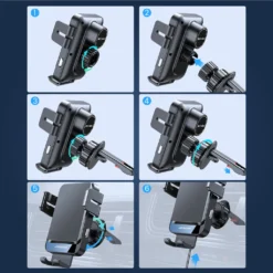 Joyroom Automatisches Lüftungsgitter Für Elektroautos Mit 15-W-Qi-Wireless-Ladegerät (JR-ZS219) -Elektronikpunkt 21376686806035086dad7df729ebf248