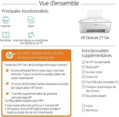 HP Farbtintenstrahl-All-in-One-Drucker - DeskJet 2710e - Familienfreundlich - 6 Monate Instant Ink In HP + * Enthalten -Elektronikpunkt 216cc059bac3102a5f202baa8b014d2d