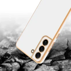 Cadorabo Schutzhülle Für Samsung Galaxy S22 Hülle In Weiß Handyhülle TPU Silikon Kameraschutz Etui Case -Elektronikpunkt 2197b05cd15cda38059ea3c31e47cd3e