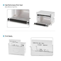 GOOJPRT QR204 58mm Mini Embedded Bon Thermodrucker RS232 + USB Schnittstelle Hochgeschwindigkeitsdruck 50-85mm / S 22 GOOJPRT QR204 58mm Mini Embedded Bon Thermodrucker RS232 + USB Schnittstelle Hochgeschwindigkeitsdruck 50-85mm / S -Elektronikpunkt 2209f79d69d2e9c775c65c636590975a