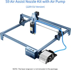 SCULPFUN Air Assist Nozzle Kit Mit 30L/Min Luftunterstützung, Für S9 90W SCULPFUN Graviermaschinen,5W Optischer Leistung Gravier Maschine -Elektronikpunkt 2226e4a0863a53b6d58a00d8e637af48 1