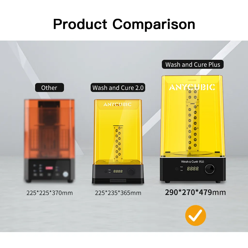 ANYCUBIC Wash And Cure Plus, Waschgröße 192 Mm X 120 Mm X 290 Mm, Waschstation & Aushärtekammer 11 ANYCUBIC Wash And Cure Plus, Waschgröße 192 Mm X 120 Mm X 290 Mm, Waschstation & Aushärtekammer – Bild 9