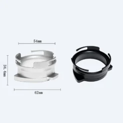 54mm Hands Free Kaffeepulver Dosiertrichter Haushalt Aluminiumlegierung Kaffeepulver Dosiertrichter Anti-Fliegen Wiederverwendbares Praktisches Zubehoer Geeignet Fuer Breville 54mm Siebtraeger -Elektronikpunkt 23b31b612c228506a564b6a5ac421e63