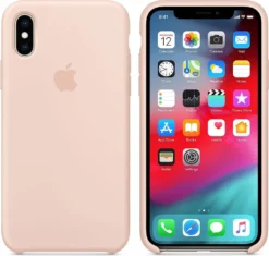 Apple IPhone X Hülle - Silikon - Apple Backcover - Rosa -Elektronikpunkt 24a269706d3e0c9ee8a7b454338cffd3