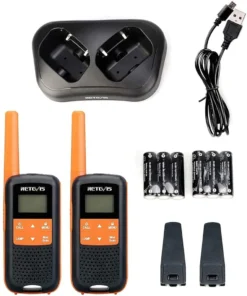 Retevis RT649 Walkie Talkie Set, Lizenzfrei PMR446 Funkgerät Set, 16 Kanäle VOX LED Taschenlampe IP65 Wasserdichtes Scan Zwei Lademethoden (Orange, 2 STK.) 13 Retevis RT649 Walkie Talkie Set, Lizenzfrei PMR446 Funkgerät Set, 16 Kanäle VOX LED Taschenlampe IP65 Wasserdichtes Scan Zwei Lademethoden (Orange, 2 STK.) -Elektronikpunkt 25ff2e70ea7627912522b3b54b10570b
