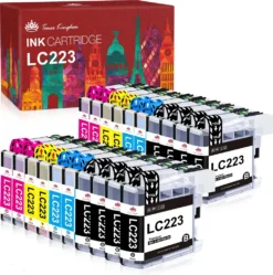 20 Stück LC223 Ersatz Für Brother LC223 LC223 XL Druckerpatronen Für Brother DCP-J4120DW DCP-J562DW MFC-J5320DW MFC-J4625DW MFC-J4620DW MFC-J5720DW MFC-J480DW MFC-J5620DW MFC-J4420DW MFC-J5625DW (8BK/4C/4M/4Y)