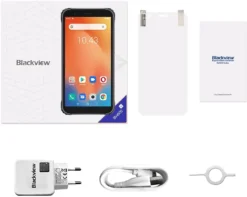 Blackview BV4900 Pro Handys, 5580 MAh NFC 4GB + 64GB 5,7'' Android 10.0 IP68 Wasserdichtes Robustes Dual SIM Smartphone, Farbe: Schwarz -Elektronikpunkt 282756ab2fc154be3317e5322b991488