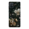 MuchoWow® Handyhülle Schutzhülle Hülle Für Samsung Galaxy A71 Blumen - Muster - Vogel Silikon Softcase Handy Hülle - Kartenbesitzer