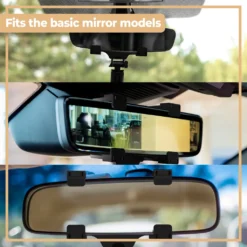 Handyhalter Auto Für Rückspiegel Handyhalterung Kfz Universal Handy Autohalterung Alles Spiegel Smartphone Drehbar Halterung Phone Samsung Retoo -Elektronikpunkt 2ae033d5c1f7b673174510320c626ef8