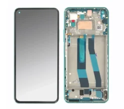 Huawei Xiaomi Mi 11 Lite 5G OLED Display Touchscreen Bildschirm Rahmen Minz Grün