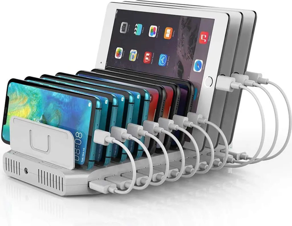 UNITEK STACJA ŁADUJĄCA 10 X USB 2,4A 96W 5 UNITEK STACJA ŁADUJĄCA 10 X USB 2,4A 96W – Bild 3