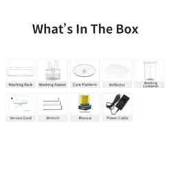 ANYCUBIC Wash And Cure Plus, Waschgröße 192 Mm X 120 Mm X 290 Mm, Waschstation & Aushärtekammer 21 ANYCUBIC Wash And Cure Plus, Waschgröße 192 Mm X 120 Mm X 290 Mm, Waschstation & Aushärtekammer -Elektronikpunkt 2cc4064a2c647b4c090e66fb88186c28