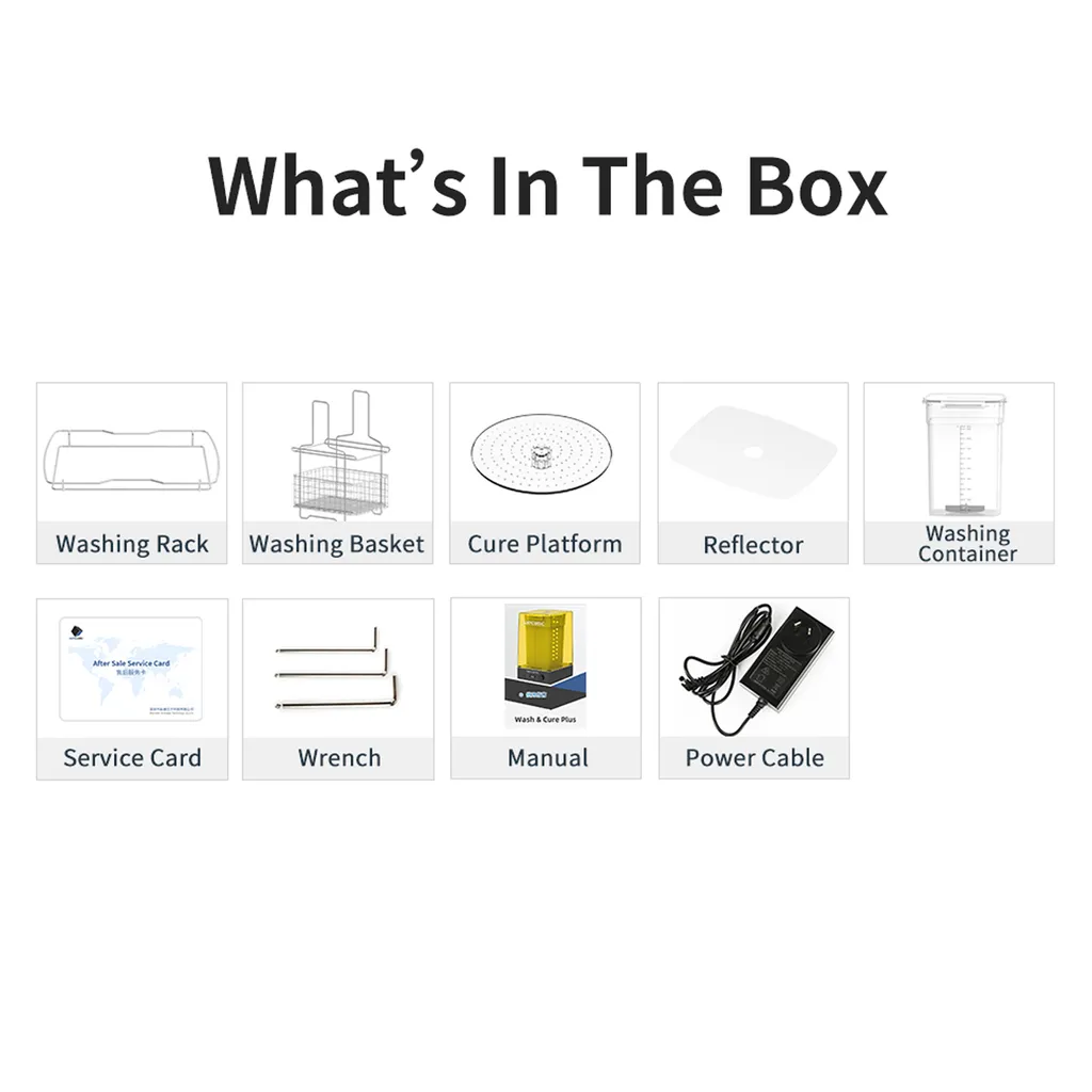 ANYCUBIC Wash And Cure Plus, Waschgröße 192 Mm X 120 Mm X 290 Mm, Waschstation & Aushärtekammer 6 ANYCUBIC Wash And Cure Plus, Waschgröße 192 Mm X 120 Mm X 290 Mm, Waschstation & Aushärtekammer – Bild 4