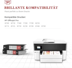 Toner Kingdom 4Pack Druckerpatronen Für HP 953 953XL Kompatibel Mit OfficeJet Pro 7720 7740 8210 8720 8710 7730 8218 8715 8718 8725 8728 8730 8740 10 Toner Kingdom 4Pack Druckerpatronen Für HP 953 953XL Kompatibel Mit OfficeJet Pro 7720 7740 8210 8720 8710 7730 8218 8715 8718 8725 8728 8730 8740 -Elektronikpunkt 2d186870be8c1e97b821612d186cd54d