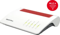 AVM FRITZ!Box 7590 AX V2 (300 MBit/s, VDSL-Supervectoring 35b, Wi-Fi 6, DECT, Mesh) -Elektronikpunkt 2d82962cbebfeb0cda7fad49c9103513