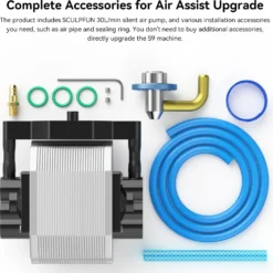 SCULPFUN Air Assist Nozzle Kit (mit 220V, 30L/Min Luftunterstützung), Für S9 90W SCULPFUN Graviermaschinen,5W Optischer Leistung Gravier Maschine(EU Plug) 17 SCULPFUN Air Assist Nozzle Kit (mit 220V, 30L/Min Luftunterstützung), Für S9 90W SCULPFUN Graviermaschinen,5W Optischer Leistung Gravier Maschine(EU Plug) -Elektronikpunkt 2da00547e6934397e0b1205c5b7d8735
