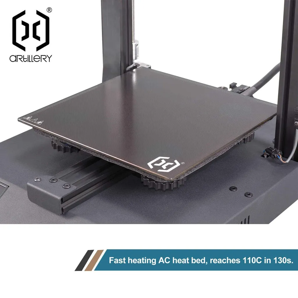 Artillery® Genius Pro & Genius 3D-Drucker Mit Ultraleisem Schrittmotor TFT-Touchscreen-Unterstützung Filament Runout Erkennung Und Stromausfallfunktion 15 Artillery® Genius Pro & Genius 3D-Drucker Mit Ultraleisem Schrittmotor TFT-Touchscreen-Unterstützung Filament Runout Erkennung Und Stromausfallfunktion – Bild 13