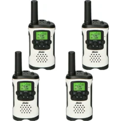 Alecto FR-175 QUADSET - Set Von 4 Funkgeräten - Reichweite Von Bis Zu 7 Kilometern, Weiß/schwarz -Elektronikpunkt 2e680a5876511017b1c7f33d5d06d904