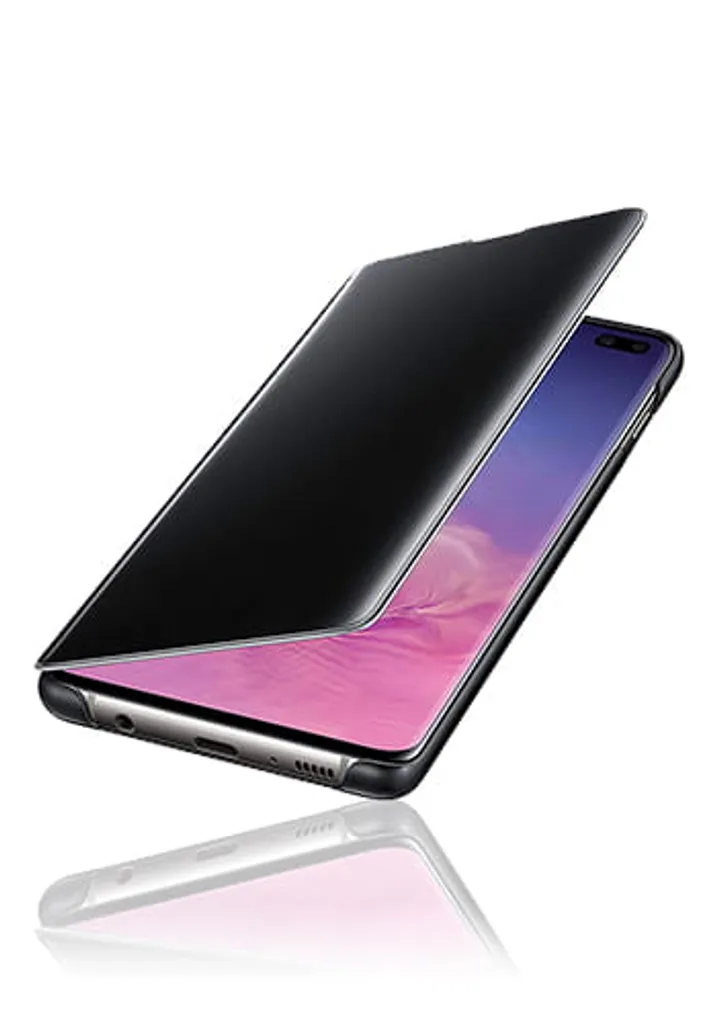 Samsung Clear View Cover Für Galaxy S10+ Schwarz Handyhülle Schutzhülle 11 Samsung Clear View Cover Für Galaxy S10+ Schwarz Handyhülle Schutzhülle – Bild 9