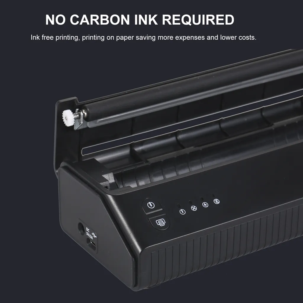 Thermodrucker Drahtlos BT Fototester Papierdrucker Tragbar 203DPI Tattoo Transfer 8 Thermodrucker Drahtlos BT Fototester Papierdrucker Tragbar 203DPI Tattoo Transfer – Bild 6