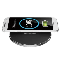 Intenso Wireless Charger BA1, Inkl. Adapter +1,5m Ladekabel, Schwarz -Elektronikpunkt 2f1730d32aceb24615d6cebd30321e85