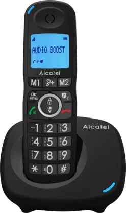 Alcatel XL595B Voice Duo - Telefon - Schwarz -Elektronikpunkt 2f30c12e1be52538d7ff117dc202aa50