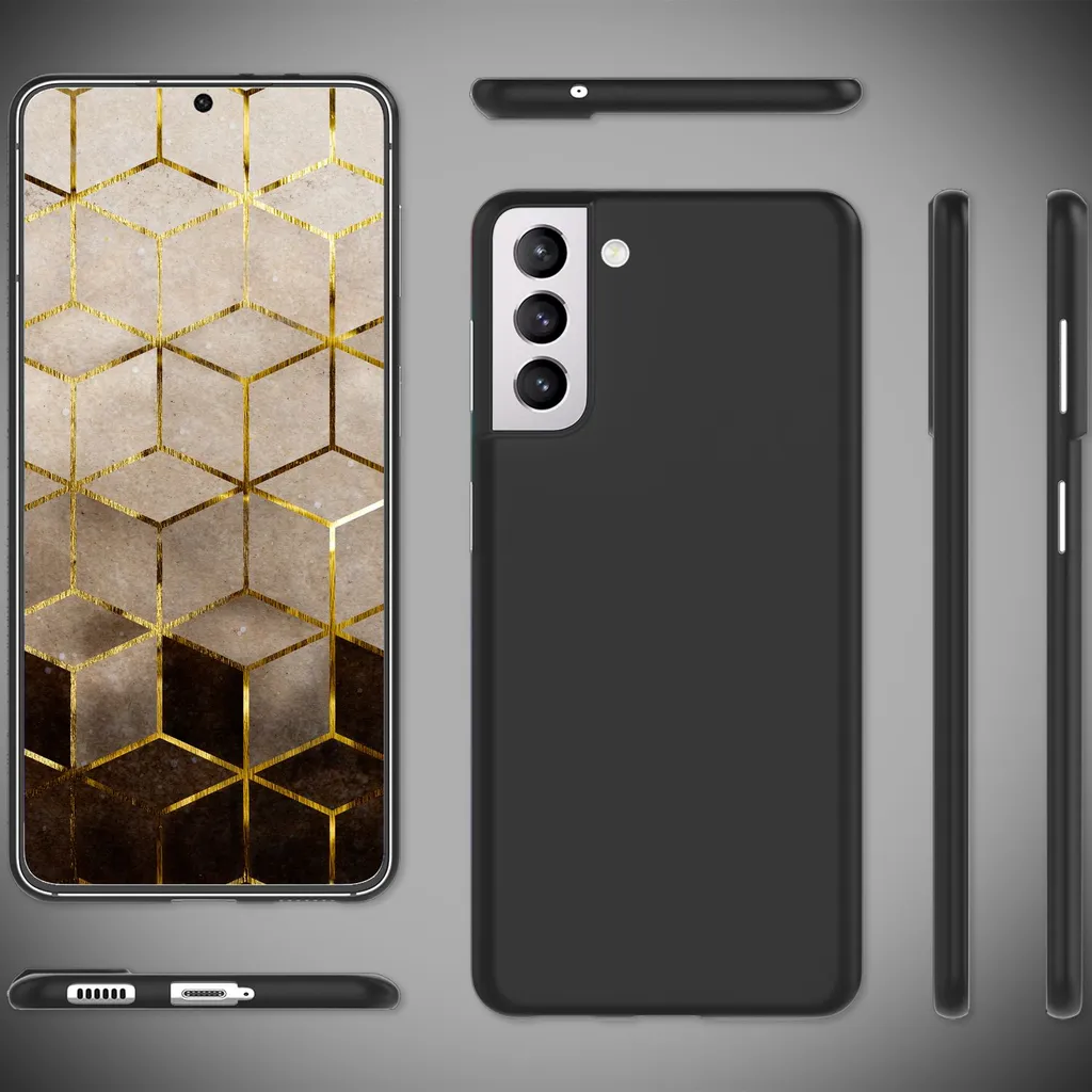 NALIA Extrem Dünnes Hardcase Kompatibel Mit Samsung Galaxy S22 Hülle, 0,3mm Schlank Ultra-Dünn Matt Anti-Fingerabdruck Kratzfest Leicht, Ultra-Slim Cover Schutzhülle Case, Farbe:Schwarz 9 NALIA Extrem Dünnes Hardcase Kompatibel Mit Samsung Galaxy S22 Hülle, 0,3mm Schlank Ultra-Dünn Matt Anti-Fingerabdruck Kratzfest Leicht, Ultra-Slim Cover Schutzhülle Case, Farbe:Schwarz – Bild 7