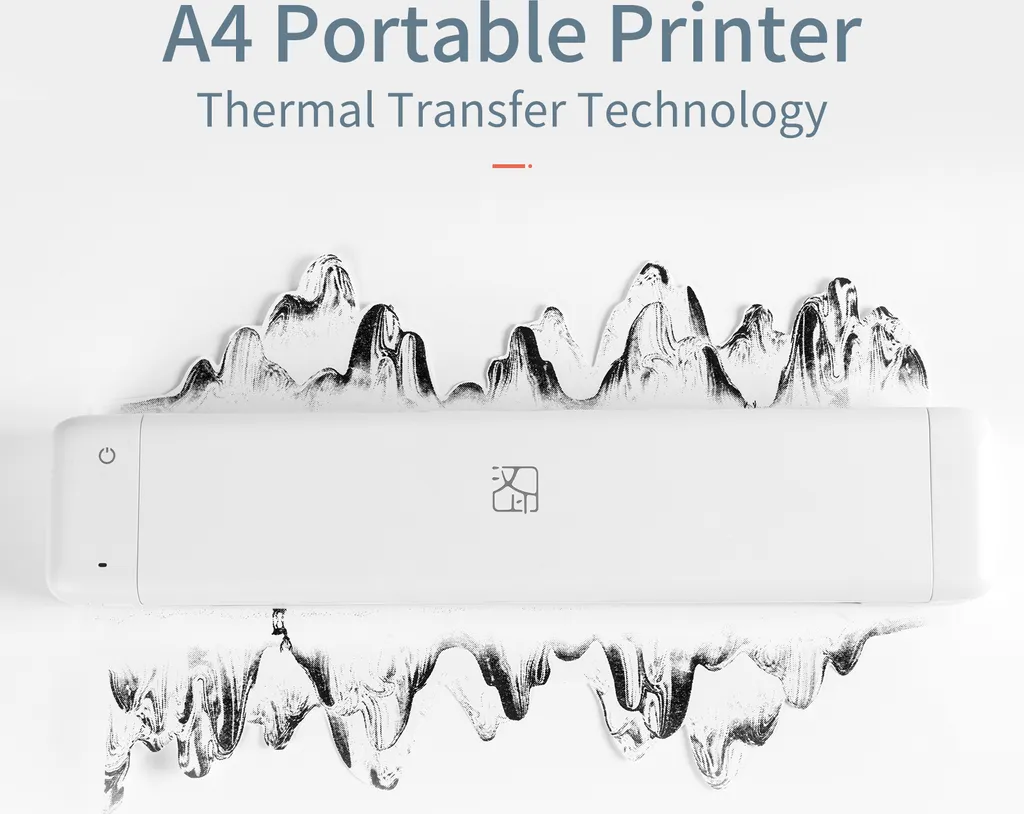 HPRT MT800 A4 Tragbarer Thermotransferdrucker Drucker Kabellos Und USB-Anschluss Mit Mobilem Computer Für Büro, Schule, Auto, Reisedrucker Mit 1 Farbbandrolle, Kompatibel Mit Windows-System, Tintenloser Druck, PDF-Datei, Webseite, Vertragsbild 7 HPRT MT800 A4 Tragbarer Thermotransferdrucker Drucker Kabellos Und USB-Anschluss Mit Mobilem Computer Für Büro, Schule, Auto, Reisedrucker Mit 1 Farbbandrolle, Kompatibel Mit Windows-System, Tintenloser Druck, PDF-Datei, Webseite, Vertragsbild – Bild 5