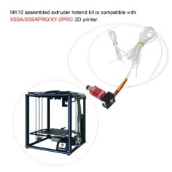 Tronxy 3D Upgrade-Teile MK10 Extruder-Hotend-Kit Mit Aluminiumheizblock 0,4 Mm Düse Kompatibel Mit X5SA / X5SA Pro / XY-2 Pro 3D-Drucker -Elektronikpunkt 318b7e83834554f0fd17857e4a05fe13