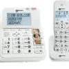 Geemarc PACK SENIOR 295 Verstärktes Schnurgebundenes 30 DB Seniorentelefon (+Anrufbeantworter) Und 2 Zusatz-Dect-Telefone (mit Und Ohne Fototasten) - Deutsche Version -Elektronikpunkt 331a75efd88335309947734cc72efbfc