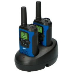 Alecto FR175 - Walkie Talkie Kinder - Funkgerät Bis Zu 7 Kilometer Reichweite Mit Taschenlampe, Blau/Schwarz -Elektronikpunkt 35803b334d54d8438439b70810fa6f13