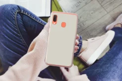 MuchoWow® Handyhülle Schutzhülle Hülle Für Samsung Galaxy A20e Grau - Hell - Herbst Silikon Softcase Handy Hülle - Abdeckung -Elektronikpunkt 362968c23e4726bc2d44e67adc77d45b