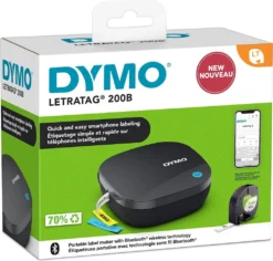 DYMO LetraTag LT-200B | Bluetooth Schwarz | App-gesteuert Android/iOS 10 DYMO LetraTag LT-200B | Bluetooth Schwarz | App-gesteuert Android/iOS -Elektronikpunkt 3652aa19ad04c99889fc0a1c9ac28373