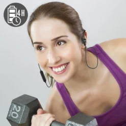 Active Series Wireless Bluetooth-Sportheadset, Magnetisch, By Swissten - Schwarz -Elektronikpunkt 365dda2f91919ab96b66bbac4d8a427a