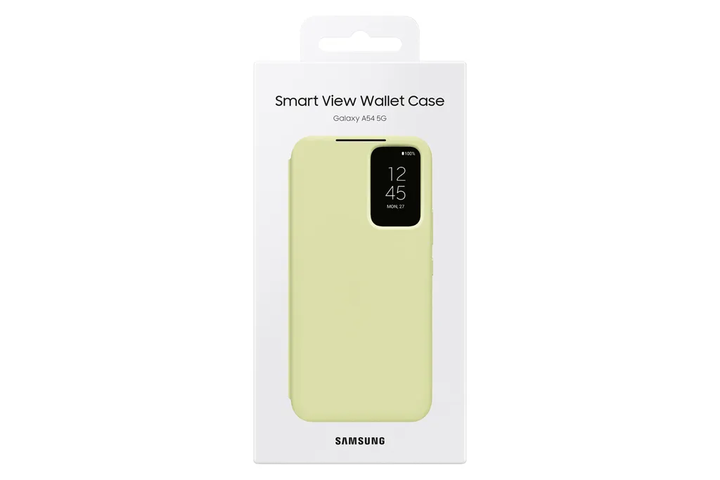 Samsung Galaxy A54 Hoesje - Originele Samsung Smart View Wallet Case - Lime 8 Samsung Galaxy A54 Hoesje - Originele Samsung Smart View Wallet Case - Lime – Bild 6