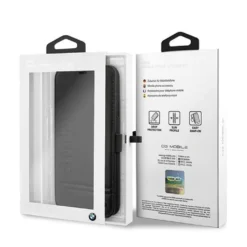 BMW - Logo Imprint - Apple IPhone 11 Pro Max - Leder Hard Cover Case Schutzhülle Hülle Tasche -Elektronikpunkt 398f2bf8e75ad243eec4bba48cc86dde