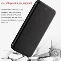 Huawei P20 Lite 2019 Handyhülle Klapptasche Kunstleder Schutzhülle Filp Cover Case Handytasche Etui Mit Magnetverschluß Schwarz -Elektronikpunkt 39e2dc0e454996475811eaf534ba2392 1