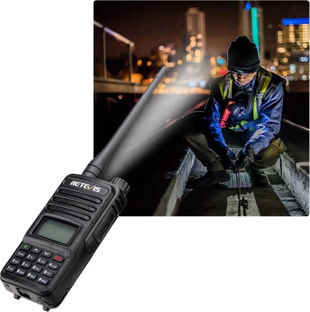 Retevis RT85 Walkie Talkie Dualband, 2m / 70cm Funkgeräte Mit Großer Reichweite, 200 Kanäle DTMF FM Radio, 1400mAh Wiederaufladbare Radio Amateur Mit Notfallalarm Für Sicherheit, Baustelle (Schwarz, 2 Stück) 10 Retevis RT85 Walkie Talkie Dualband, 2m / 70cm Funkgeräte Mit Großer Reichweite, 200 Kanäle DTMF FM Radio, 1400mAh Wiederaufladbare Radio Amateur Mit Notfallalarm Für Sicherheit, Baustelle (Schwarz, 2 Stück) – Bild 8