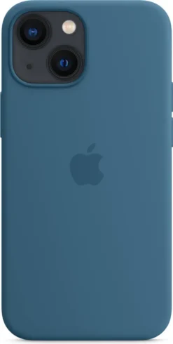 Apple IPhone 13 Mini Silicone Case, MagSafe - Blue Jay -Elektronikpunkt 3da7e108d255967560d4eb722e2d8b90