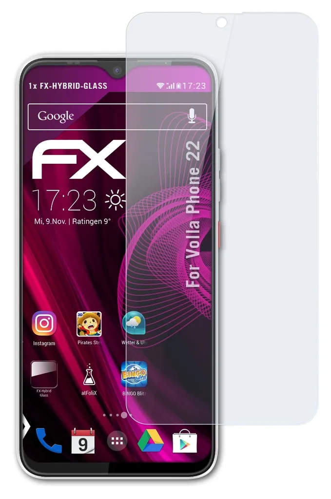 AtFoliX FX-Hybrid-Glass Panzerfolie Kompatibel Mit Volla Phone 22 Glasfolie 5 AtFoliX FX-Hybrid-Glass Panzerfolie Kompatibel Mit Volla Phone 22 Glasfolie – Bild 3