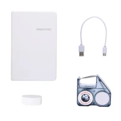 Niimbot B18 Mini-Etikettendrucker Thermotransfer-Aufkleber Barcode-Preisdrucker All-in-One BT Connect With Ribbon & PET Label Sticker Roll Kompatibel Mit Android IOS Microsoft -Elektronikpunkt 404250ea70ba36a78f4bae4c8863e3eb