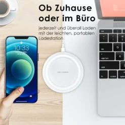 Qi Induktions Schnellladestation 15W Samsung Galaxy Z Flip / Fold Wireless Laden, Smartphone:Samsung Galaxy Z Flip 4 -Elektronikpunkt 41a9fe1d8bdecf28dccb5515e695c2a5