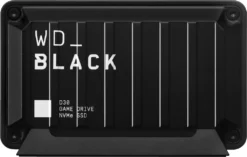 WD_BLACK™ D30 Game Drive SSD, 2 TB, 900 MB/s - Schwarz