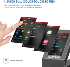 Longer Aufgerüstet LK5 Pro 3D Drucker, Verbessertes Doppelgebläse-Kit, Abnehmbare Carborundum Glasplattform, Druckgröße 300 X 300 X 400mm, Silent Motherboard, Open Source -Elektronikpunkt 42852174a75af9bdd92caba2e66767f7