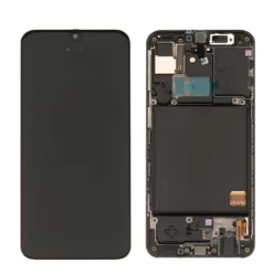 Original Samsung Galaxy A40 A405 LCD Display Touch Screen Bildschirm Digitizer(Service Pack) Schwarz GH82-19672A / GH82-19674A -Elektronikpunkt 43e70a4cb916170ee7830b7e0ece498e
