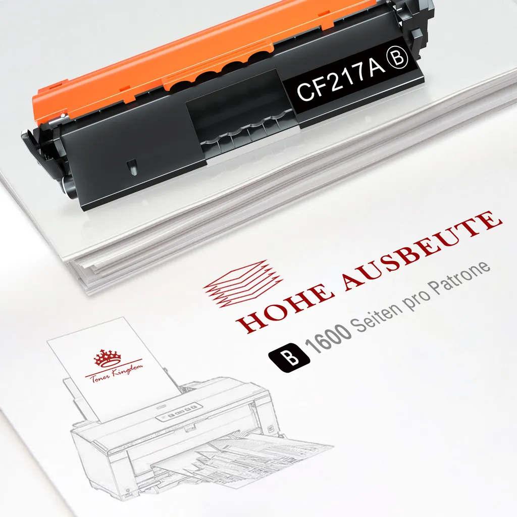 Kompatibel HP 17A CF217A Toner Für HP Laserjet Pro M102A M102W HP Laserjet Pro MFP M130a M130nw M130fn M130fw Drucker, Mit Chip 5 Kompatibel HP 17A CF217A Toner Für HP Laserjet Pro M102A M102W HP Laserjet Pro MFP M130a M130nw M130fn M130fw Drucker, Mit Chip – Bild 3