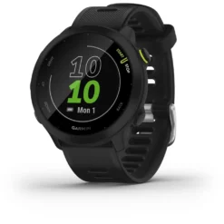 Garmin FORERUNNER 55 Schwarz Mit Silikon-Armband 20mm | 010-02562-10 -Elektronikpunkt 449f610fb2a412f5c3005858c0dbac0d