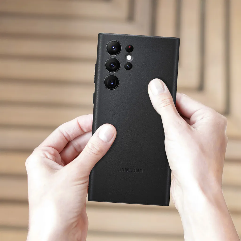 Samsung Leather Cover Echtlederhülle Für Samsung Galaxy S22 Ultra Schwarz (EF-VS908LBEGWW) 9 Samsung Leather Cover Echtlederhülle Für Samsung Galaxy S22 Ultra Schwarz (EF-VS908LBEGWW) – Bild 7