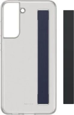 Samsung Galaxy S21 FE Hoesje - Samsung Slim Strap Cover - Grijs